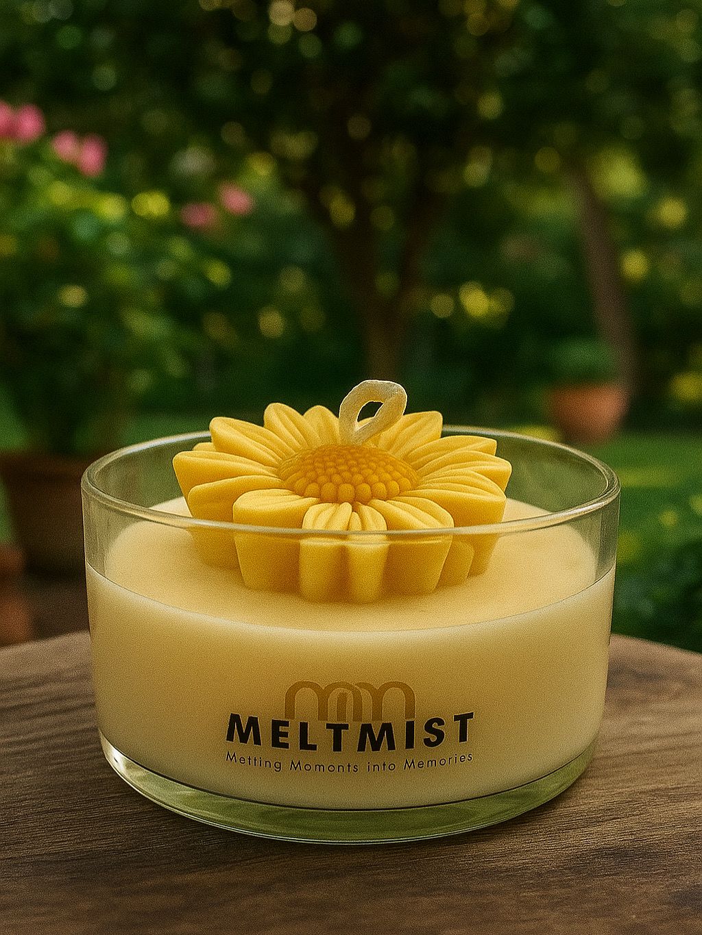 Sunflower Glow Candle by MELTMIST