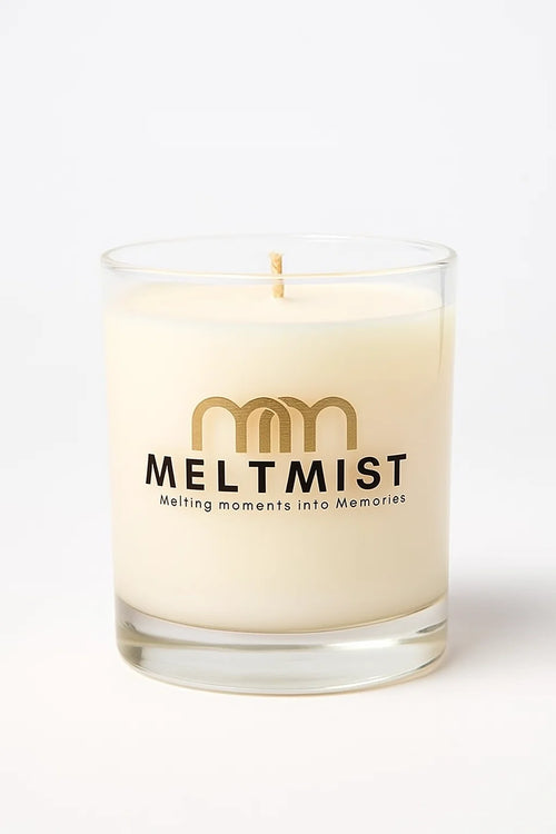 Meltmist Signature Glass Jar Candle